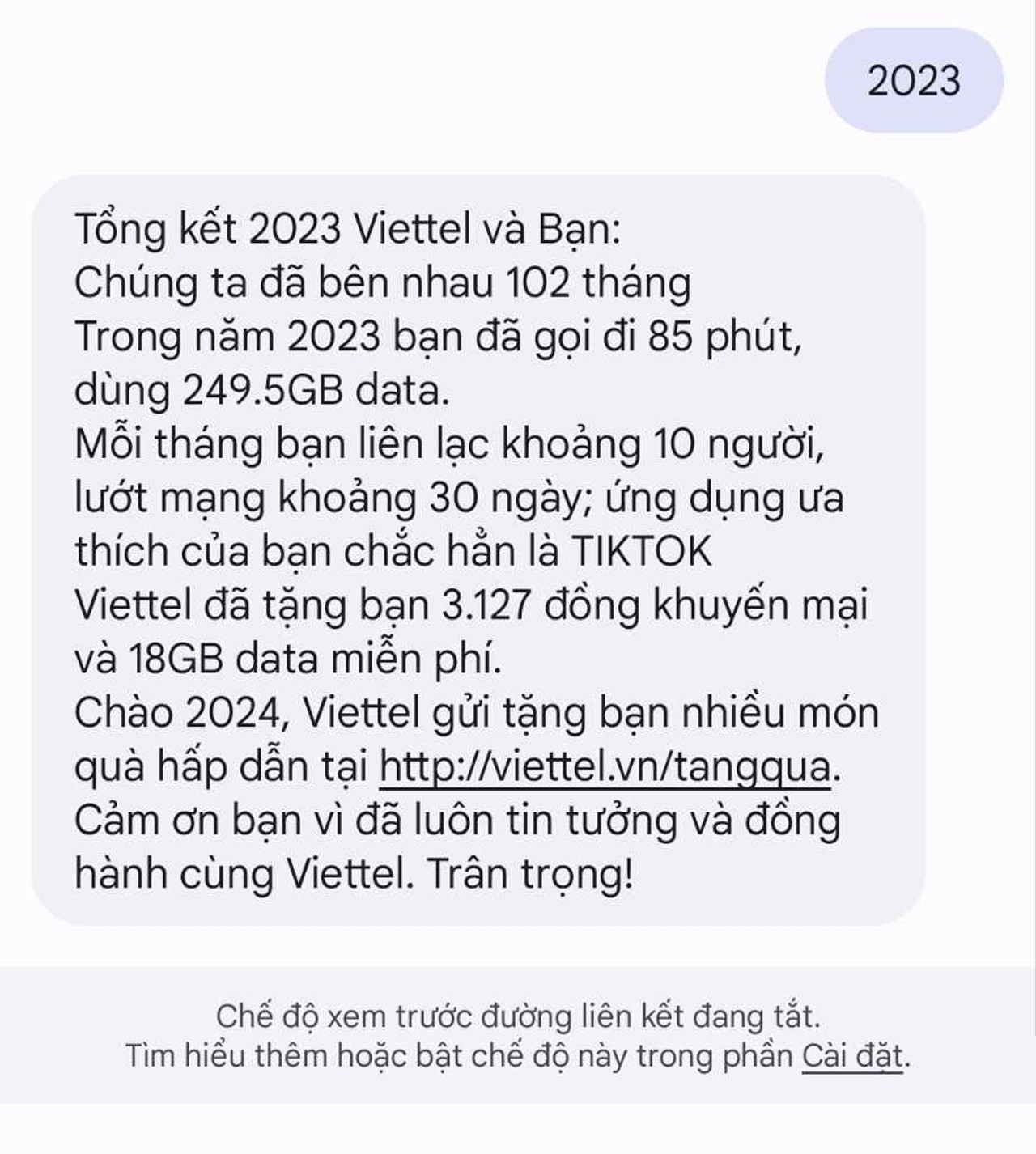 Hướng dẫn cách nhận quà tổng kết 2023 cùng Viettel Hướng dẫn cách nhận quà tổng kết 2023 cùng Viettel