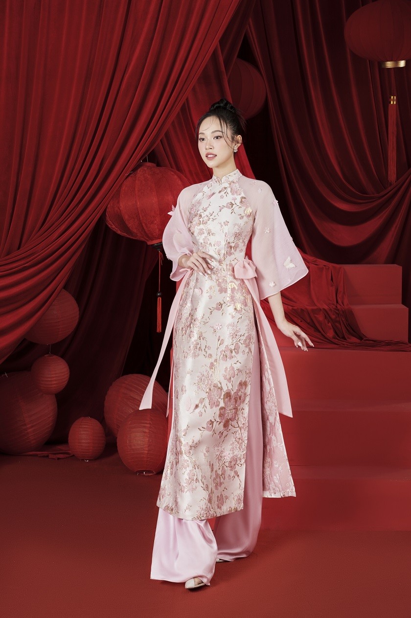 Top 3 Hoa hậu Việt Nam 2022 - áo dài Tết