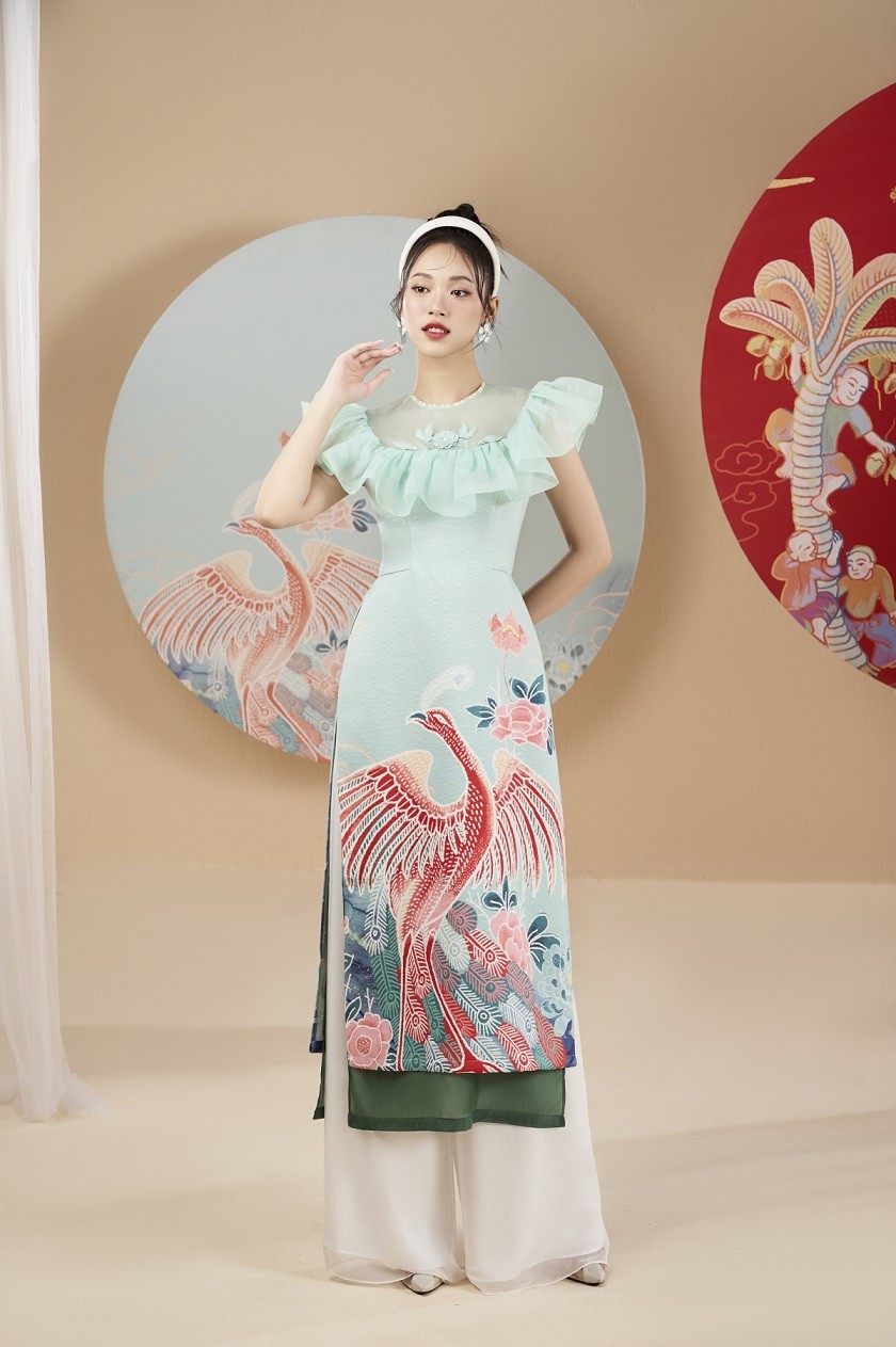 Top 3 Hoa hậu Việt Nam 2022 - áo dài Tết