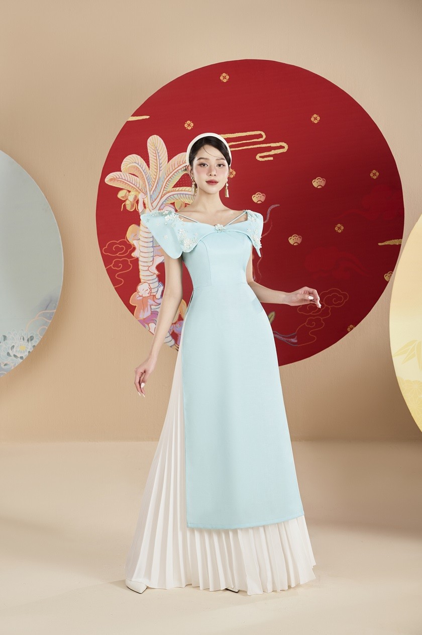 Top 3 Hoa hậu Việt Nam 2022 - áo dài Tết