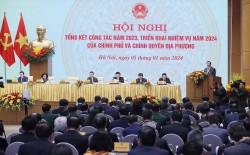 Khai mạc hội nghị Chính phủ và chính quyền địa phương tổng kết công tác năm 2023, triển khai nhiệm vụ năm 2024