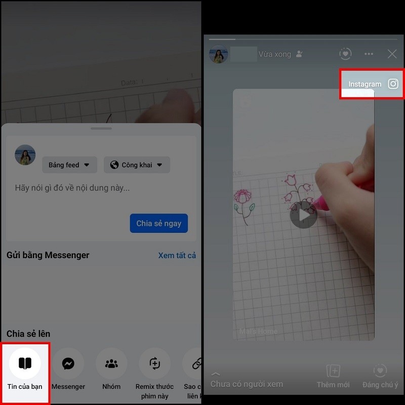 Cách chia sẻ Facebook Reels lên Instagram Story đơn giản, nhanh chóng
