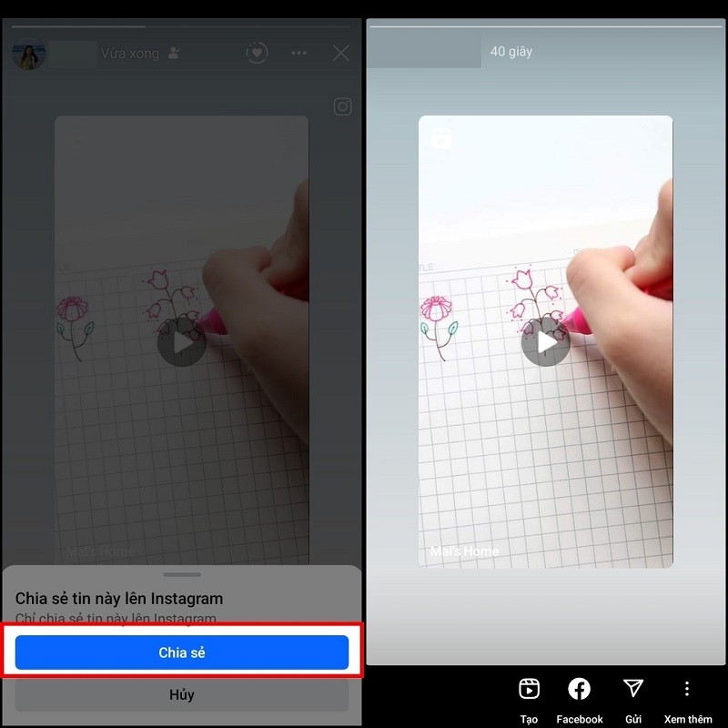 Cách chia sẻ Facebook Reels lên Instagram Story đơn giản, nhanh chóng