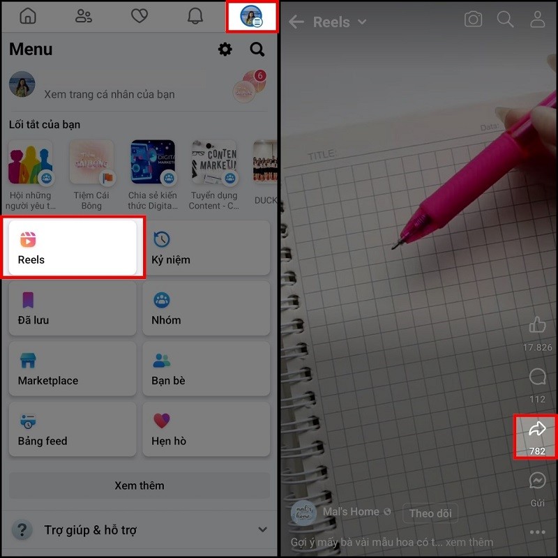 Cách chia sẻ Facebook Reels lên Instagram Story đơn giản, nhanh chóng