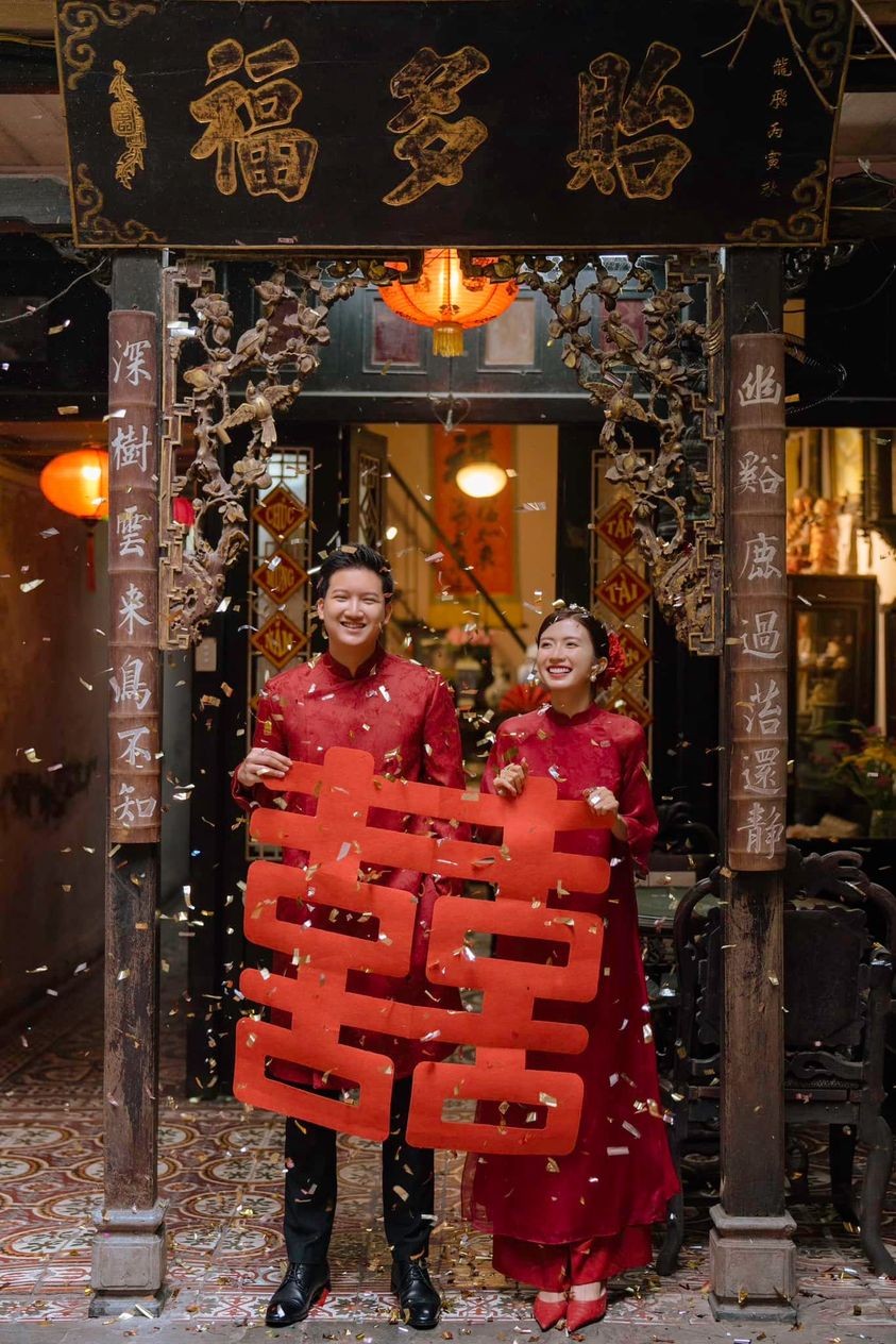 Ảnh cưới của diễn viên Ngọc Huyền 'Thương ngày nắng về'