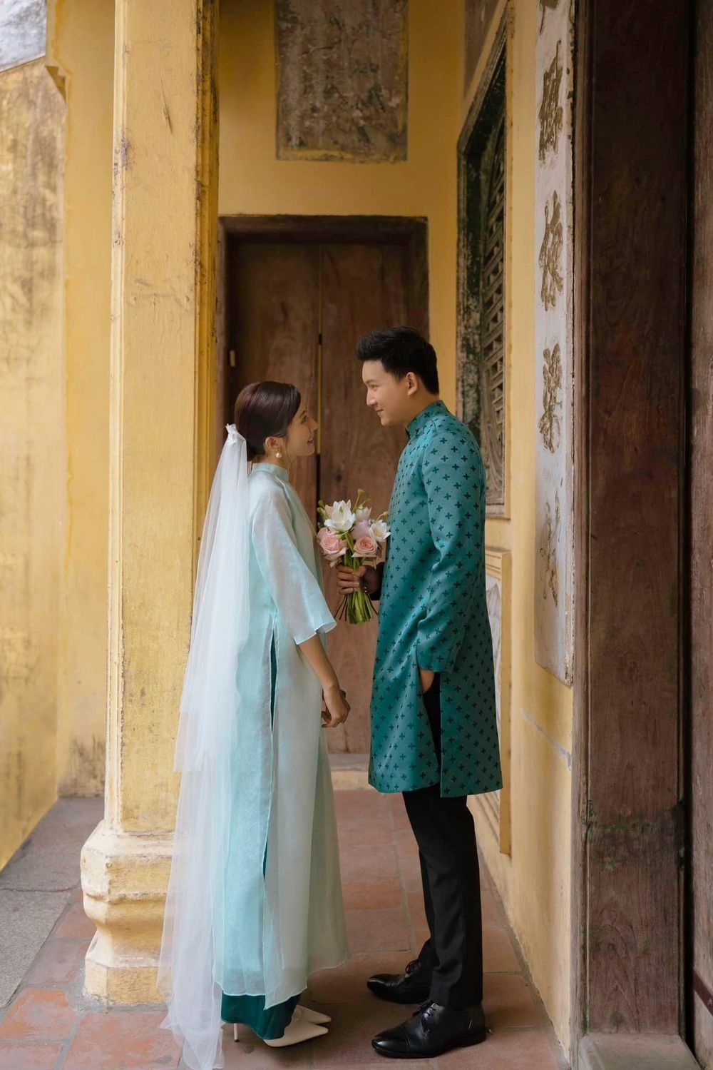 Ảnh cưới của diễn viên Ngọc Huyền 'Thương ngày nắng về'