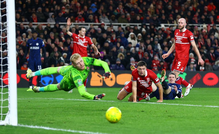 Cup Liên đoàn Anh: Hình ảnh trận đấu Middlesbrough thắng quả cảm Chelsea Cup Liên đoàn Anh: Hình ảnh trận đấu Middlesbrough thắng quả cảm Chelsea