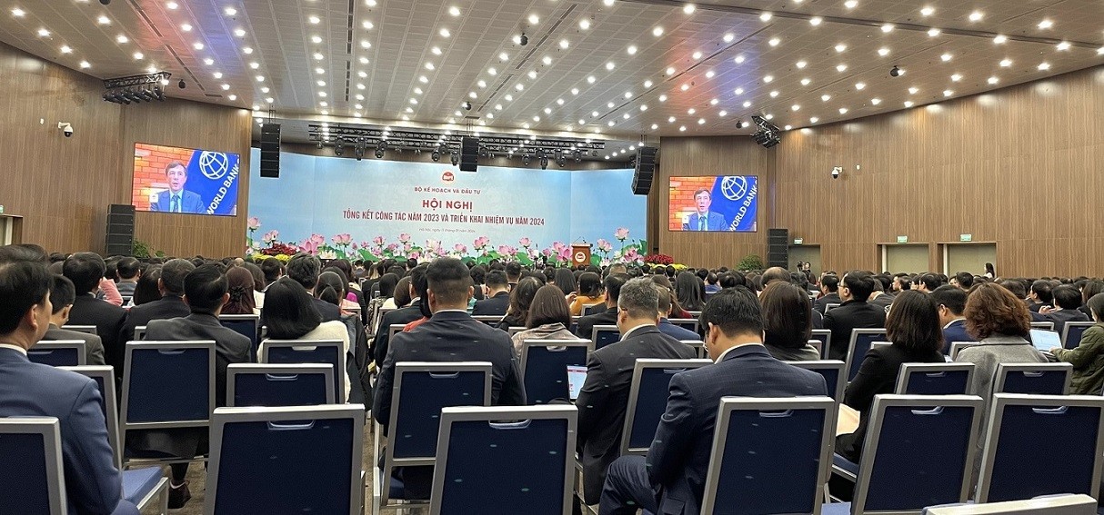 Toàn cảnh Hội nghị Tổng kết công tác năm 2023 và triển khai nhiệm vụ năm 2024. (Ảnh: Gia Thành) Toàn cảnh Hội nghị Tổng kết công tác năm 2023 và triển khai nhiệm vụ năm 2024. (Ảnh: Gia Thành)