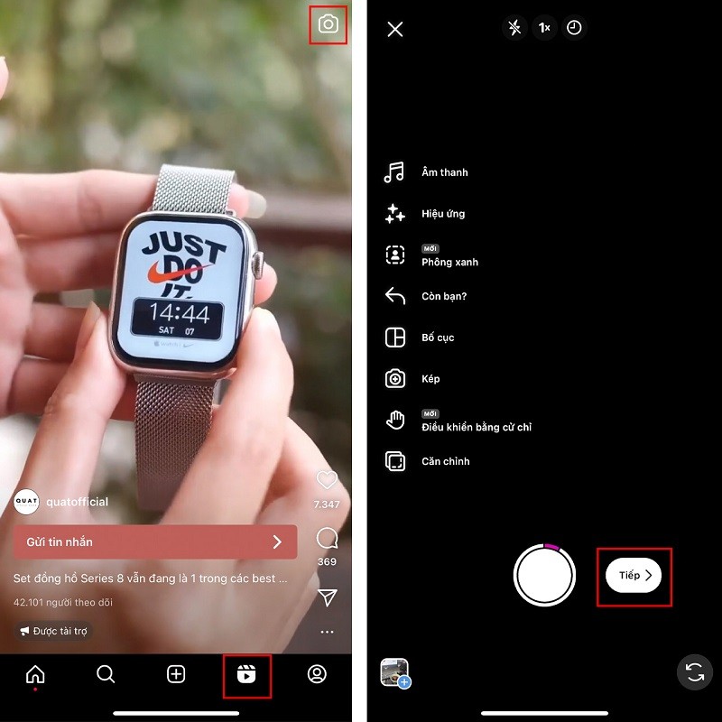 Cách ghim văn bản trong video Reels Instagram siêu đơn giản