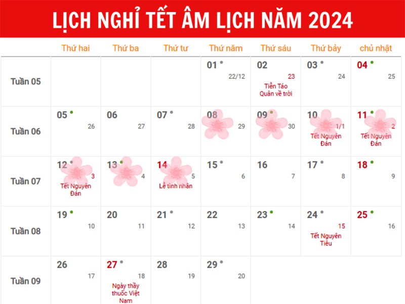 Năm 2024, cúng ông Công ông Táo (23 tháng Chạp) là ngày mấy Dương lịch?