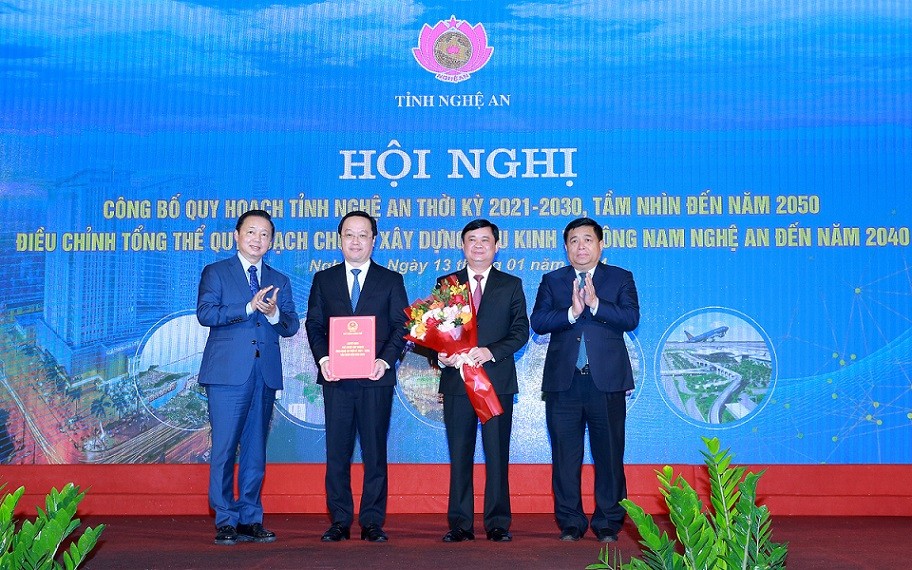 Quy hoạch tỉnh Nghệ An đến năm 2030, tầm nhìn đến năm 2050