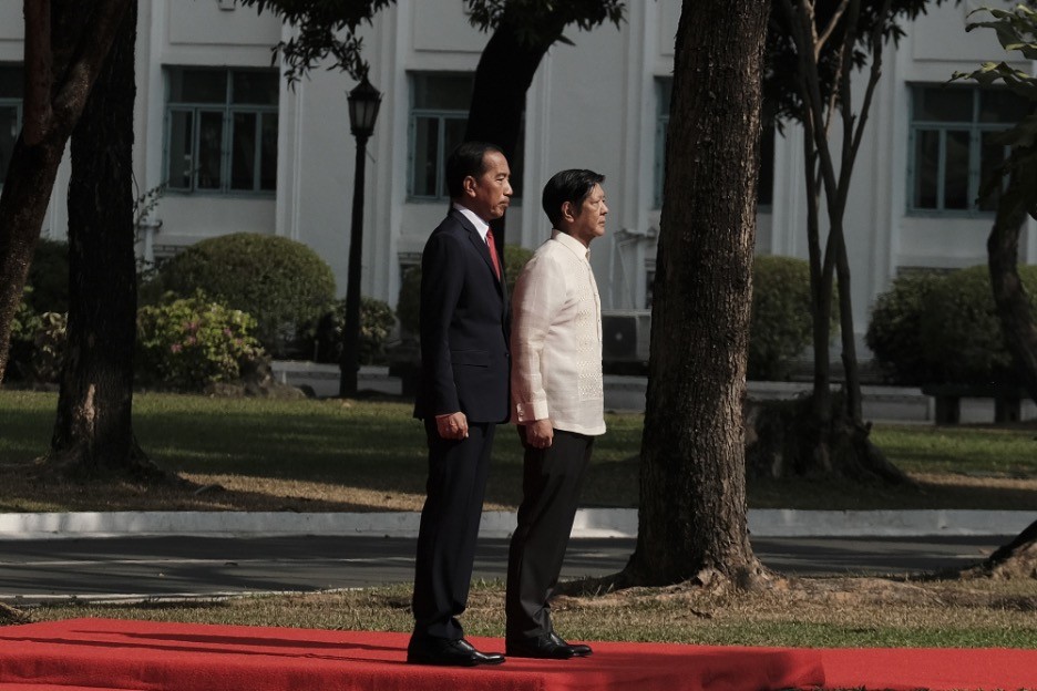 Tổng thống Jokowi và Tổng thống Marcos Jr. Tăng cường hợp tác song phương Indonesia-Philippines nhân kỷ niệm 75 năm quan hệ ngoại giao. (Nguồn: Bloomberg)