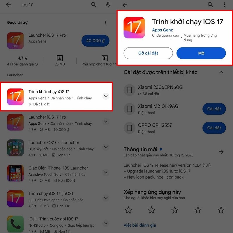 Hướng dẫn cách dùng giao diện iOS 17 trên Xiaomi cực đẹp Hướng dẫn cách dùng giao diện iOS 17 trên Xiaomi cực đẹp