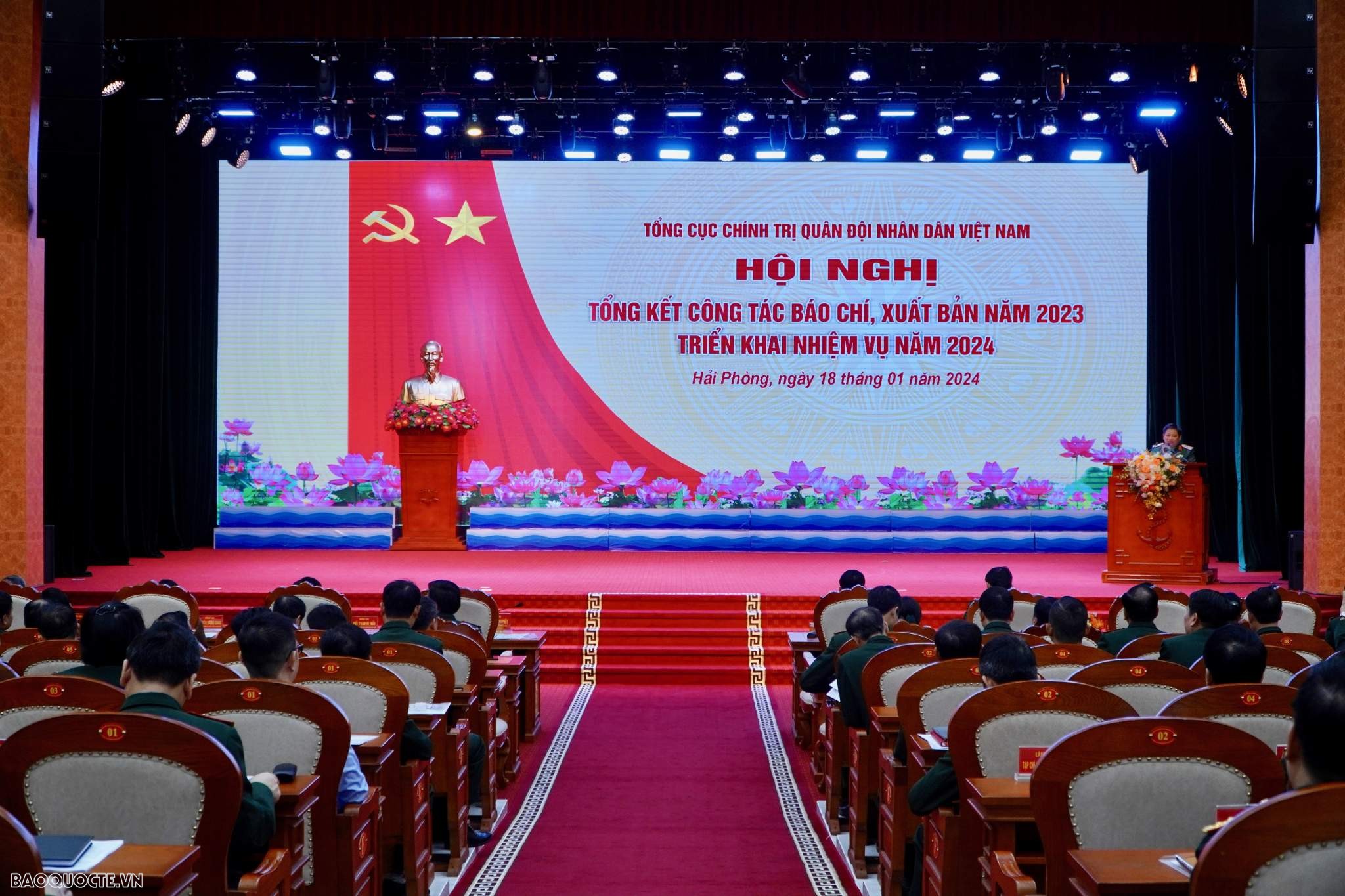 Hội nghị tổng kết công tác báo chí, xuất bản năm 2023 và triển khai nhiệm vụ năm 2024