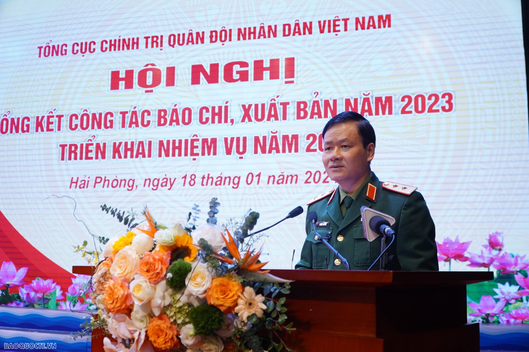 Hội nghị tổng kết công tác báo chí, xuất bản năm 2023 và triển khai nhiệm vụ năm 2024