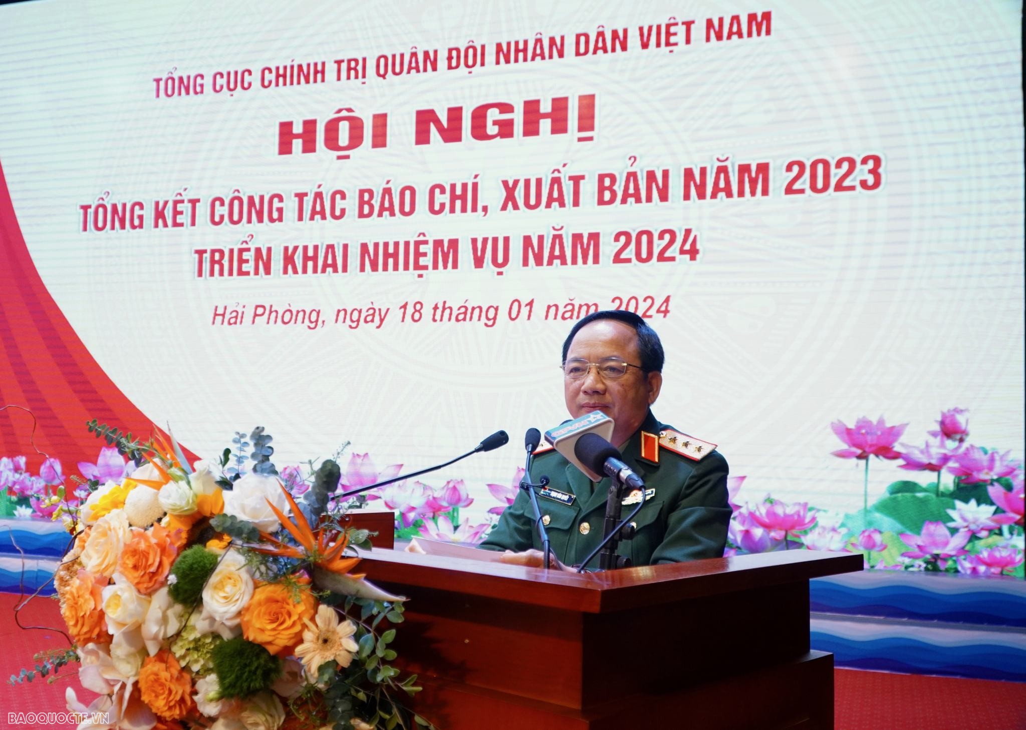 Hội nghị tổng kết công tác báo chí, xuất bản năm 2023 và triển khai nhiệm vụ năm 2024