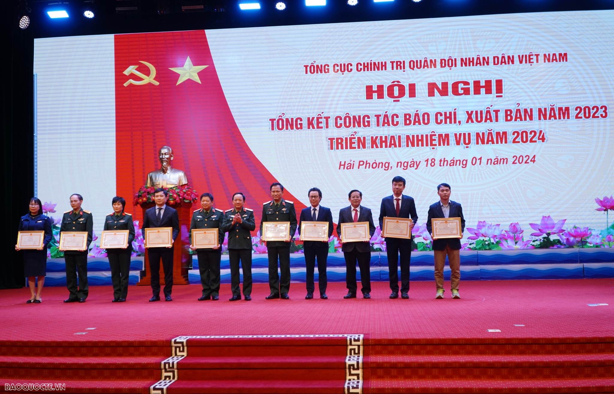 Hội nghị tổng kết công tác báo chí, xuất bản năm 2023 và triển khai nhiệm vụ năm 2024