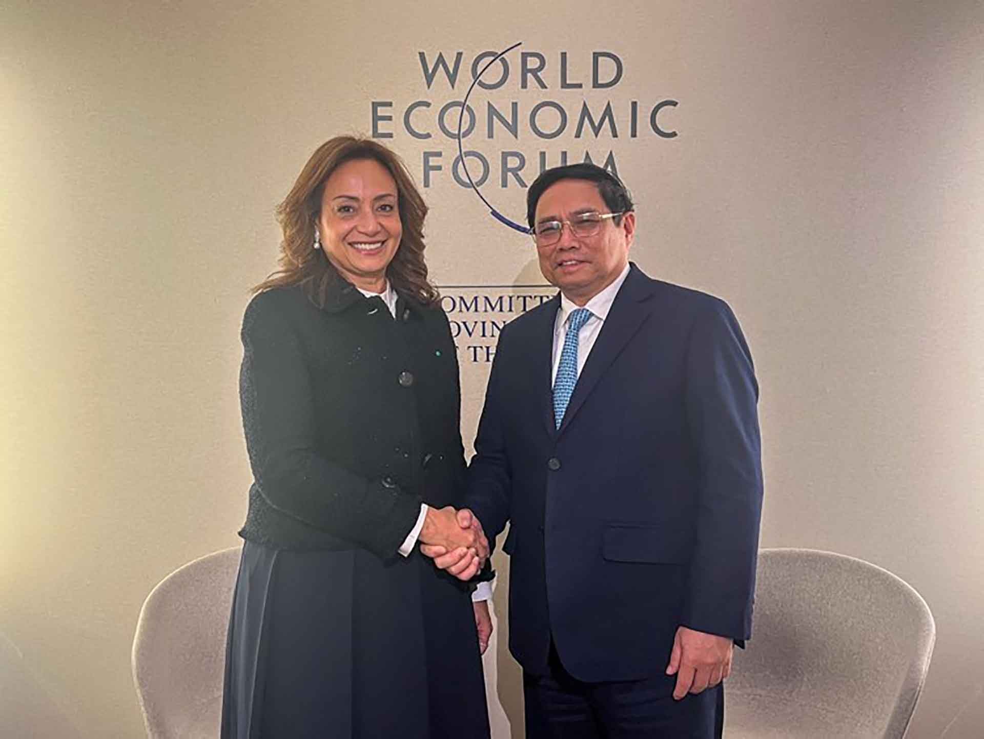 Thủ tướng Phạm Minh Chính gặp nhiều lãnh đạo các nước, tổ chức quốc tế bên lề WEF Davos 2024 Thủ tướng Phạm Minh Chính gặp nhiều lãnh đạo các nước, tổ chức quốc tế bên lề WEF Davos 2024