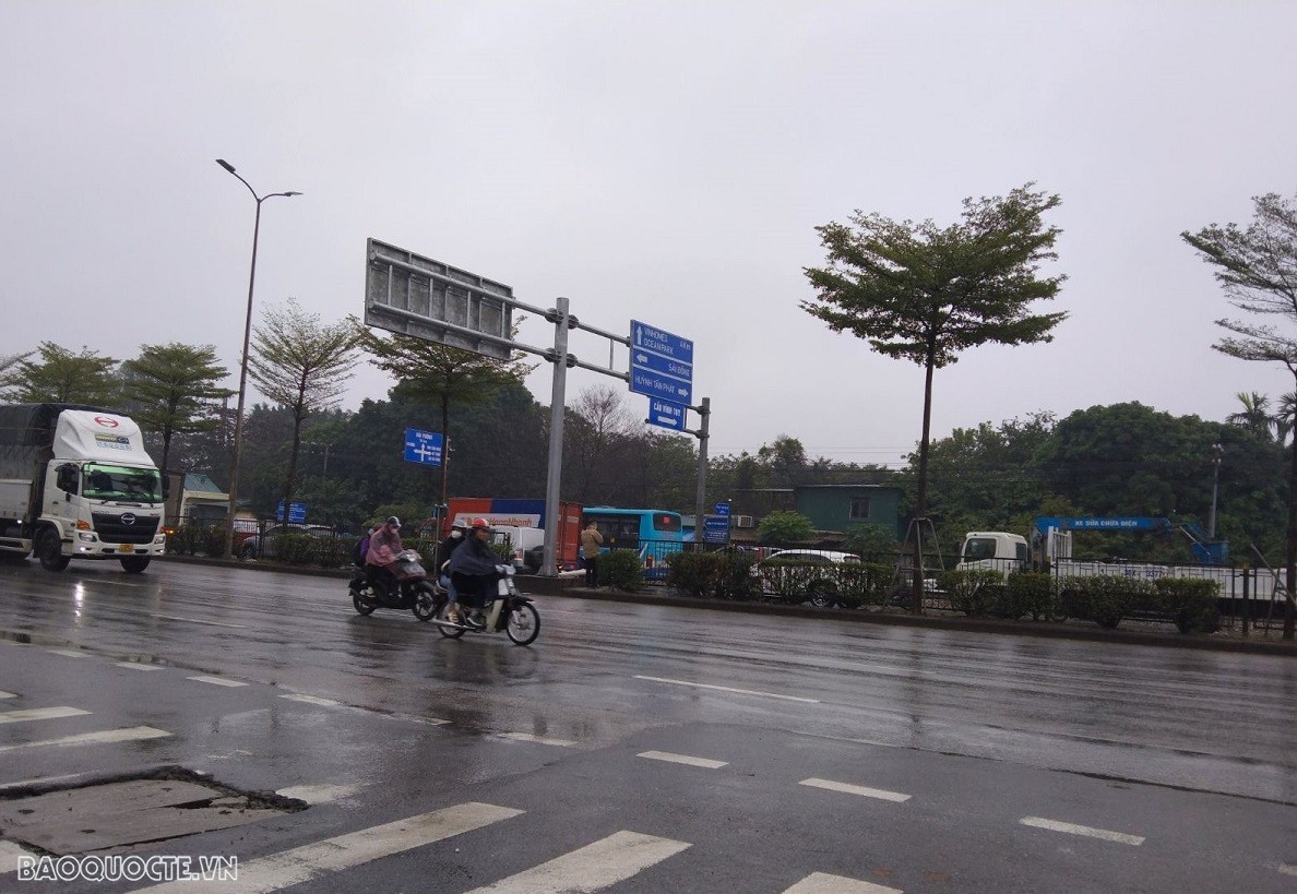 Không khí lạnh mạnh di chuyển, dự báo từ đêm 20/1, Đông Bắc Bộ chuyển rét và có mưa rào. (Ảnh: N. N)