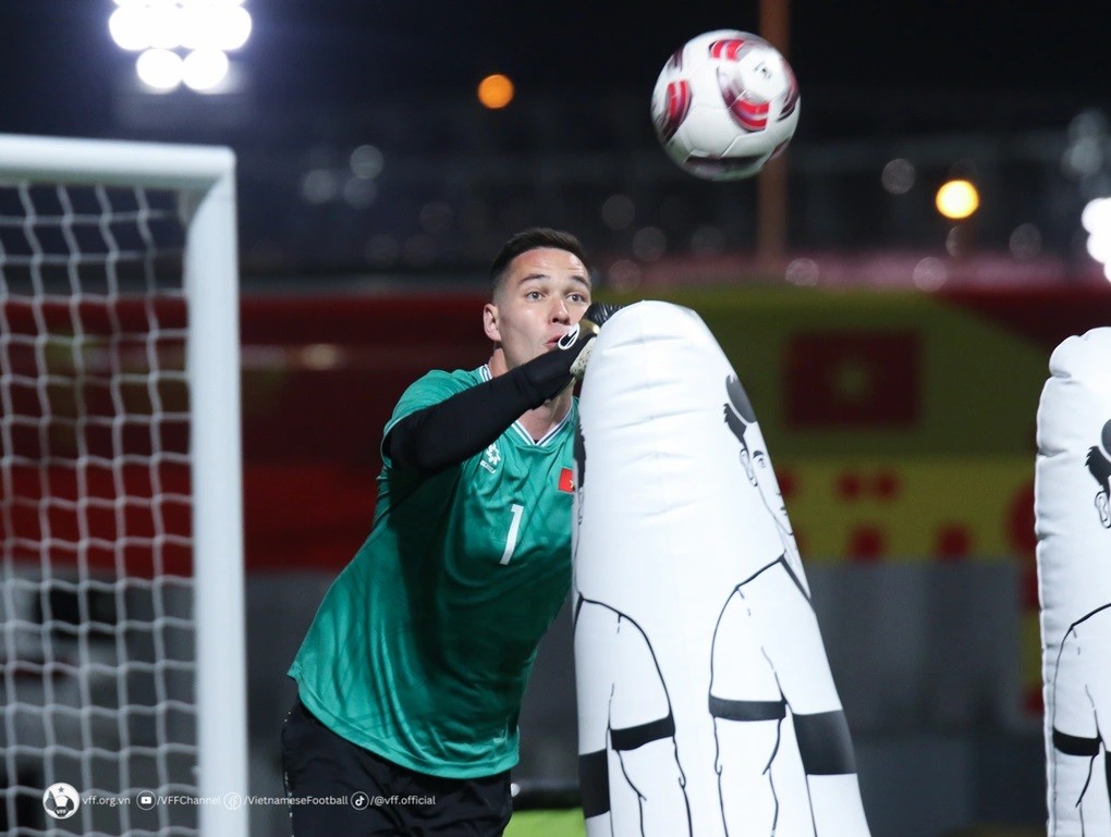 Asian Cup 2023: Hình ảnh đội tuyển Việt Nam trên sân tập Asian Cup 2023: Hình ảnh đội tuyển Việt Nam trên sân tập