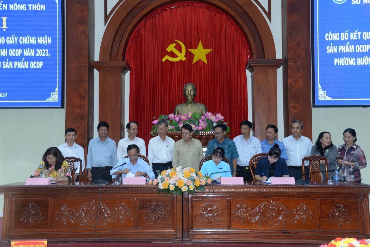 Đẩy mạnh kết nối tiêu thụ sản phẩm OCOP tỉnh Tiền Giang Đẩy mạnh kết nối tiêu thụ sản phẩm OCOP tỉnh Tiền Giang