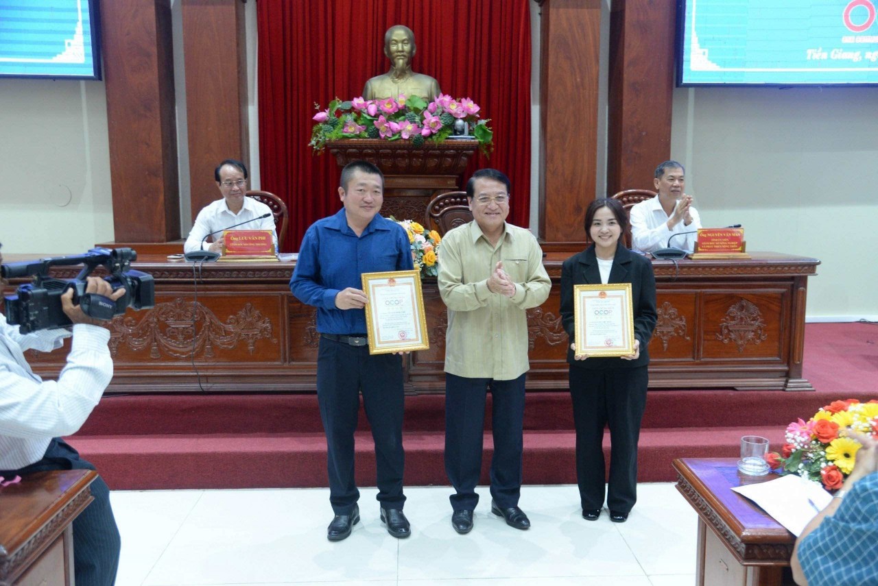 Đẩy mạnh kết nối tiêu thụ sản phẩm OCOP tỉnh Tiền Giang Đẩy mạnh kết nối tiêu thụ sản phẩm OCOP tỉnh Tiền Giang