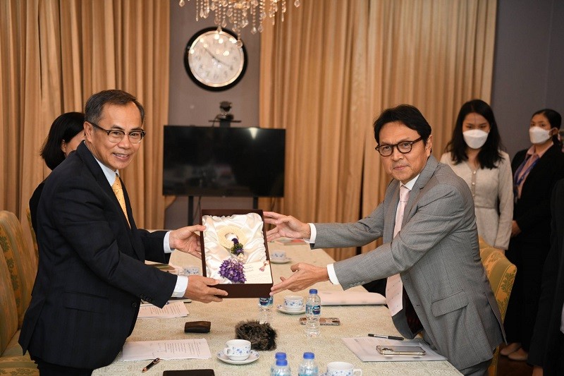 เอกอัครราชทูตฟาน จิ แทง เข้ารับตำแหน่งที่ปรึกษารัฐมนตรีว่าการกระทรวงการท่องเที่ยวและกีฬาแห่งประเทศไทย
