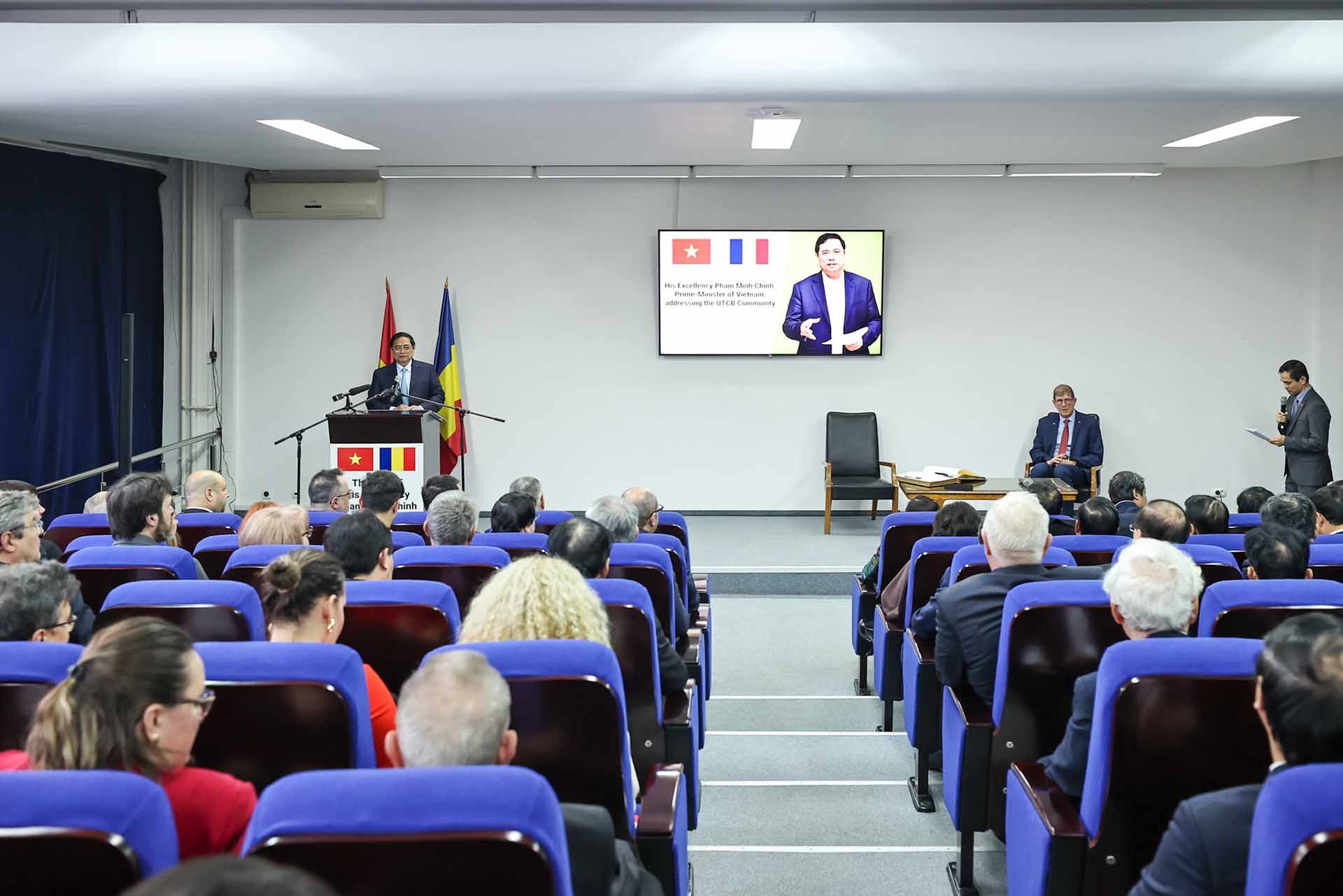 Thủ tướng Phạm Minh Chính phát biểu. (Nguồn: VGP) Thủ tướng Phạm Minh Chính phát biểu. (Nguồn: VGP)