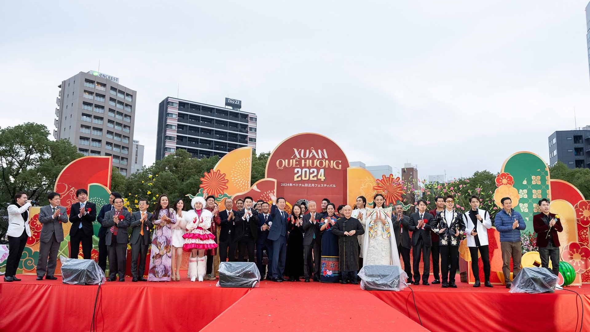 Khai mạc Lễ hội Xuân Quê hương 2024 tại Fukuoka, Nhật Bản