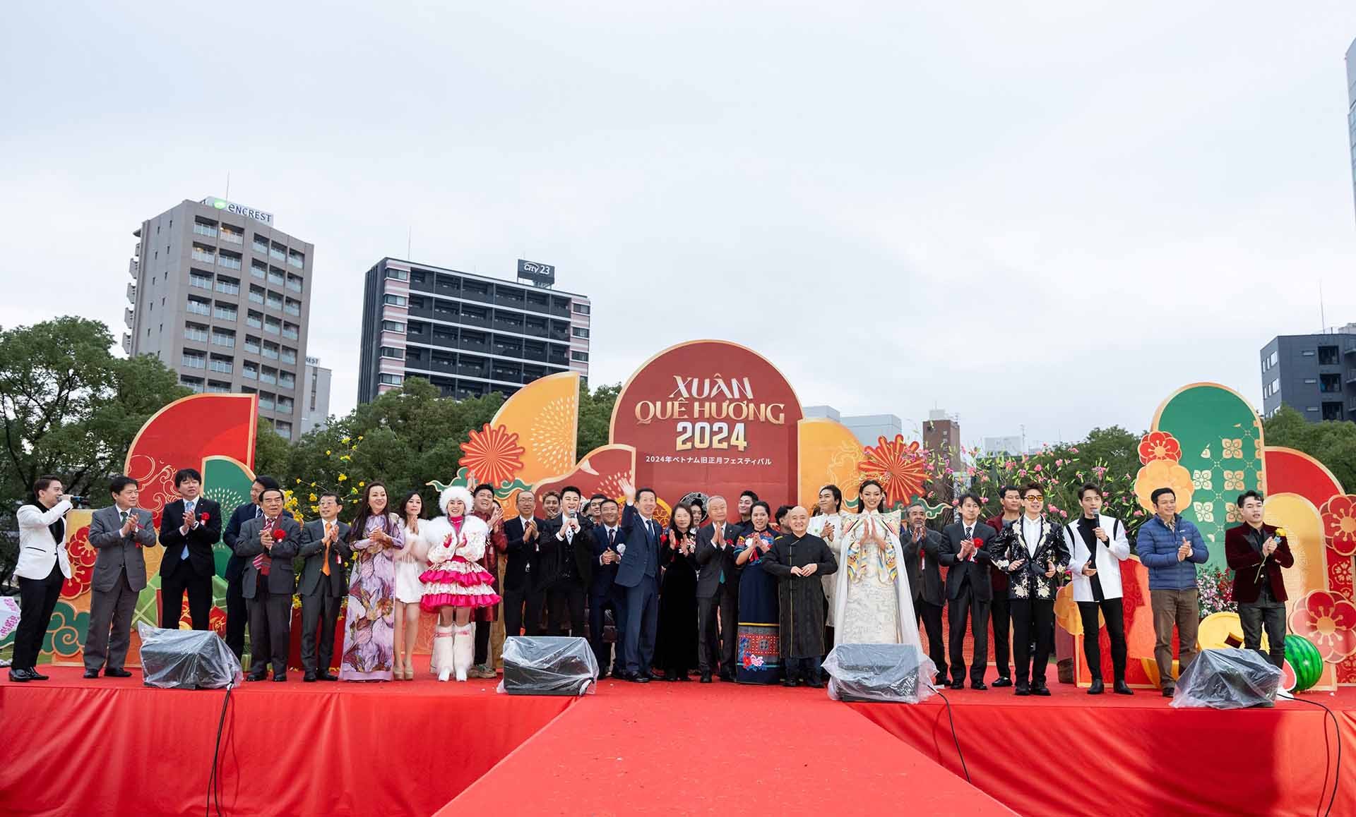 Khai mạc Lễ hội Xuân Quê hương 2024 tại Fukuoka, Nhật Bản