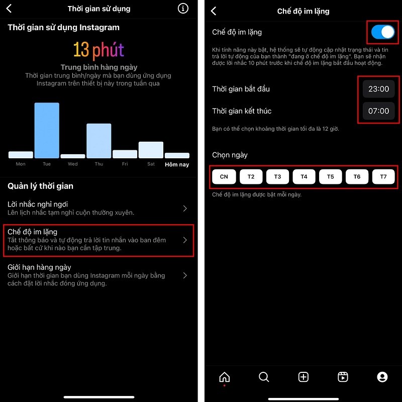 Cách kích hoạt chế độ im lặng trên Instagram cực nhanh và đơn giản Cách kích hoạt chế độ im lặng trên Instagram cực nhanh và đơn giản