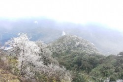 Cao Bằng: Đỉnh Phia Oắc xuất hiện băng giá, công tác phòng chống rét được chuẩn bị chu đáo