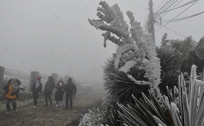Một số hình ảnh băng giá