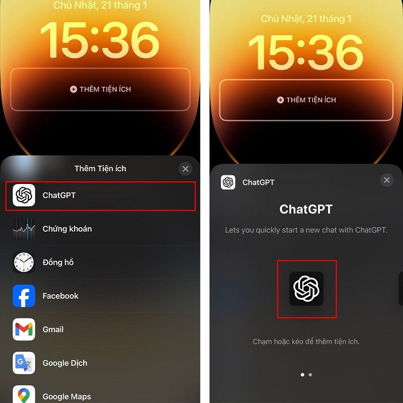Cách thêm widget ChatGPT vào màn hình khóa iPhone nhanh chóng, tiện lợi Cách thêm widget ChatGPT vào màn hình khóa iPhone nhanh chóng, tiện lợi