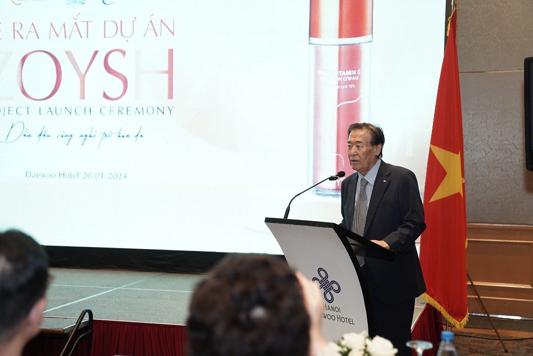 Tập đoàn Daewoo đầu tư vào ngành làm đẹp Việt Nam qua dự án ZOYSH Tập đoàn Daewoo đầu tư vào ngành làm đẹp Việt Nam qua dự án ZOYSH