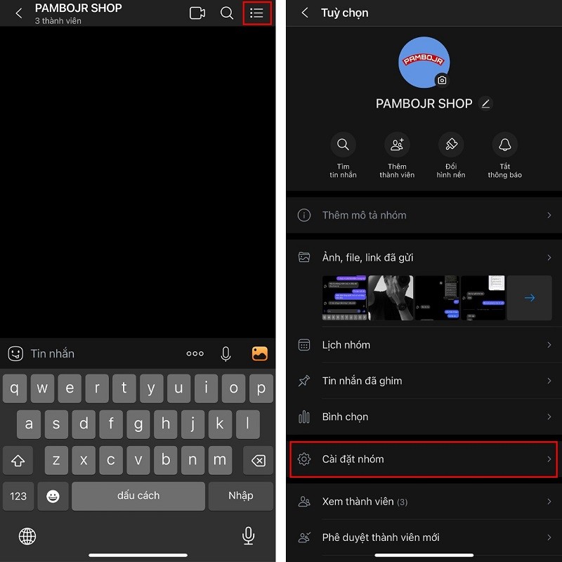 Làm nổi tin nhắn từ trưởng và phó nhóm Zalo cực đơn giản Làm nổi tin nhắn từ trưởng và phó nhóm Zalo cực đơn giản