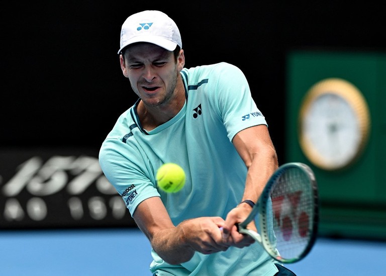 Australian Open 2024: Một số hình ảnh trong trận đấu hấp dẫn giữa Daniil Medvedev và Hubert Hurkacz