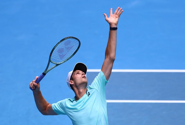 Australian Open 2024: Một số hình ảnh trong trận đấu hấp dẫn giữa Daniil Medvedev và Hubert Hurkacz