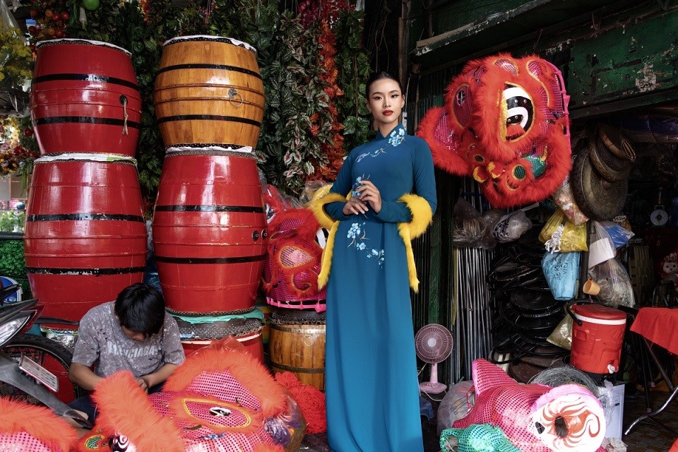 áo dài Xuân Giáp Thìn