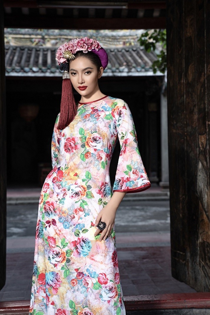 áo dài Xuân Giáp Thìn