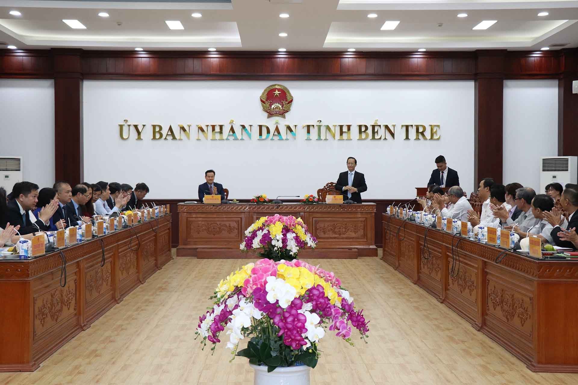 Quang cảnh buổi tọa đàm. (Nguồn: TTXVN)