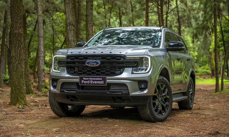 60 chiếc Ford Everest được nhập khẩu từ Thái Lan thuộc diện triệu hồi. 