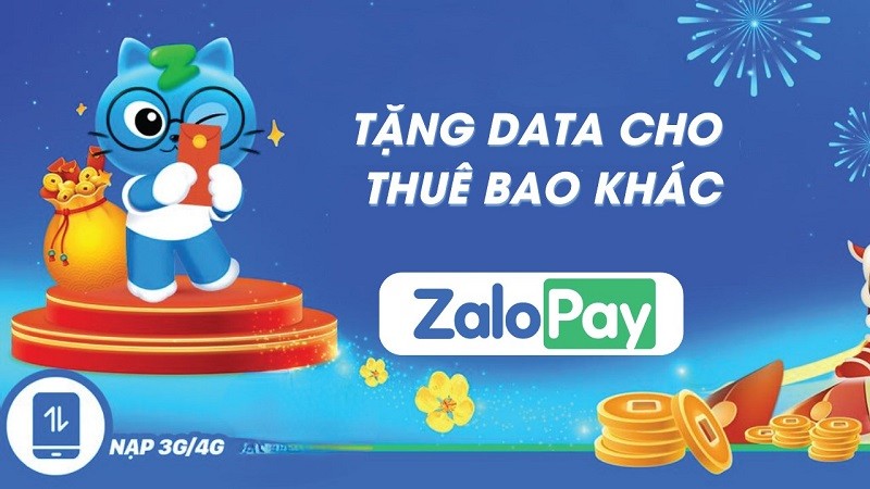 Tặng data cho thuê bao khác trên Zalo siêu đơn giản Tặng data cho thuê bao khác trên Zalo siêu đơn giản
