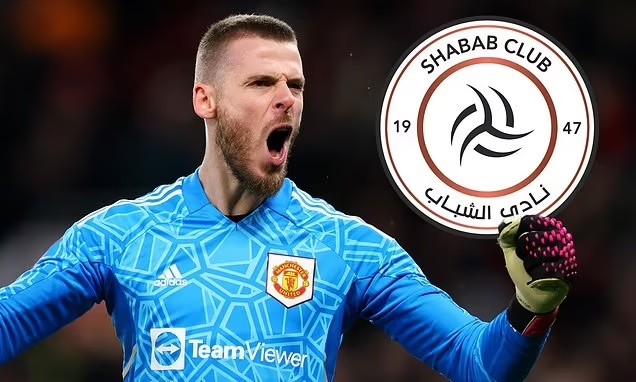 Chuyển nhượng cầu thủ: David de Gea đàm phán gia nhập CLB Al-Shabab Chuyển nhượng cầu thủ: David de Gea đàm phán gia nhập CLB Al-Shabab