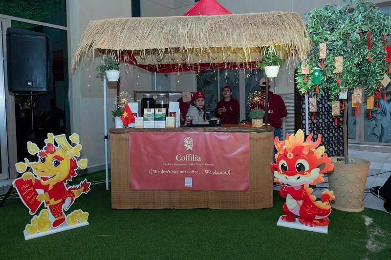 Gian quảng bá thương hiệu cà phê Việt Nam tại Kuwait