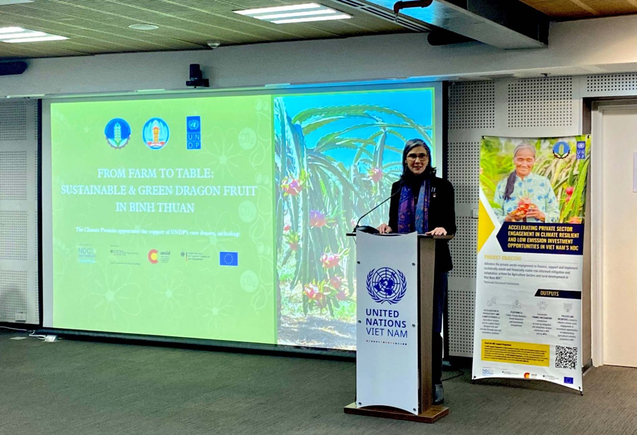 Thanh long xanh của Bình Thuận góp phần bảo vệ môi trường