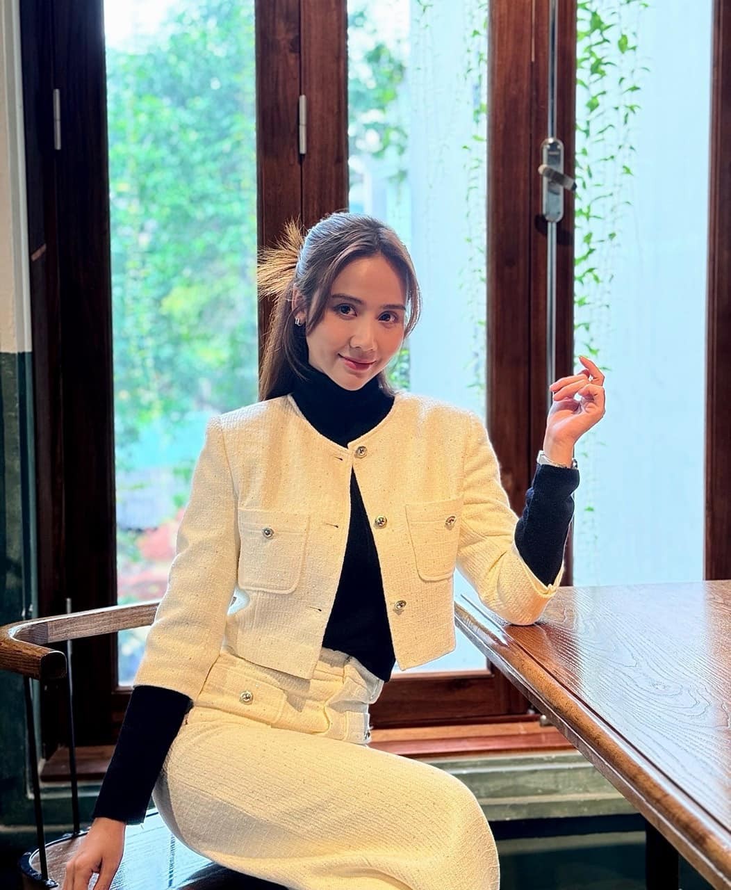 Phong cách đời thường của diễn viên Phan Minh Huyền