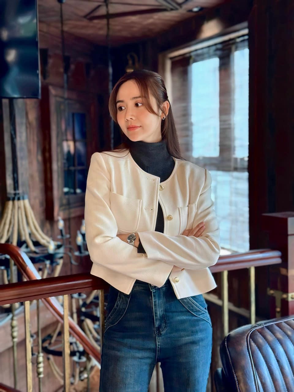 Phong cách đời thường của diễn viên Phan Minh Huyền