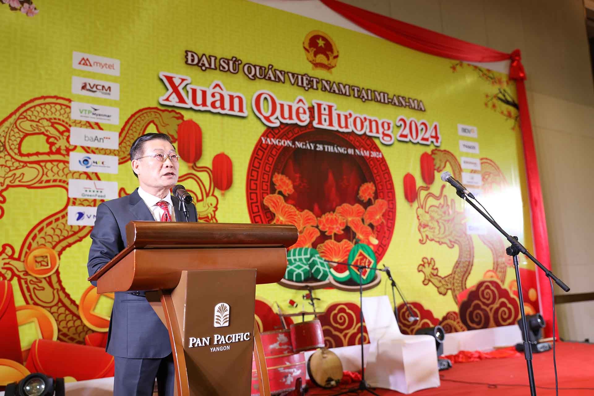 Tết cộng đồng đầm ấm, đặc sắc văn hóa Việt Nam tại Myanmar