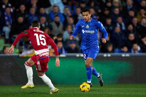 La Liga: Một số hình ảnh về Mason Greenwood trong trận thắng của Getafe trước Granada